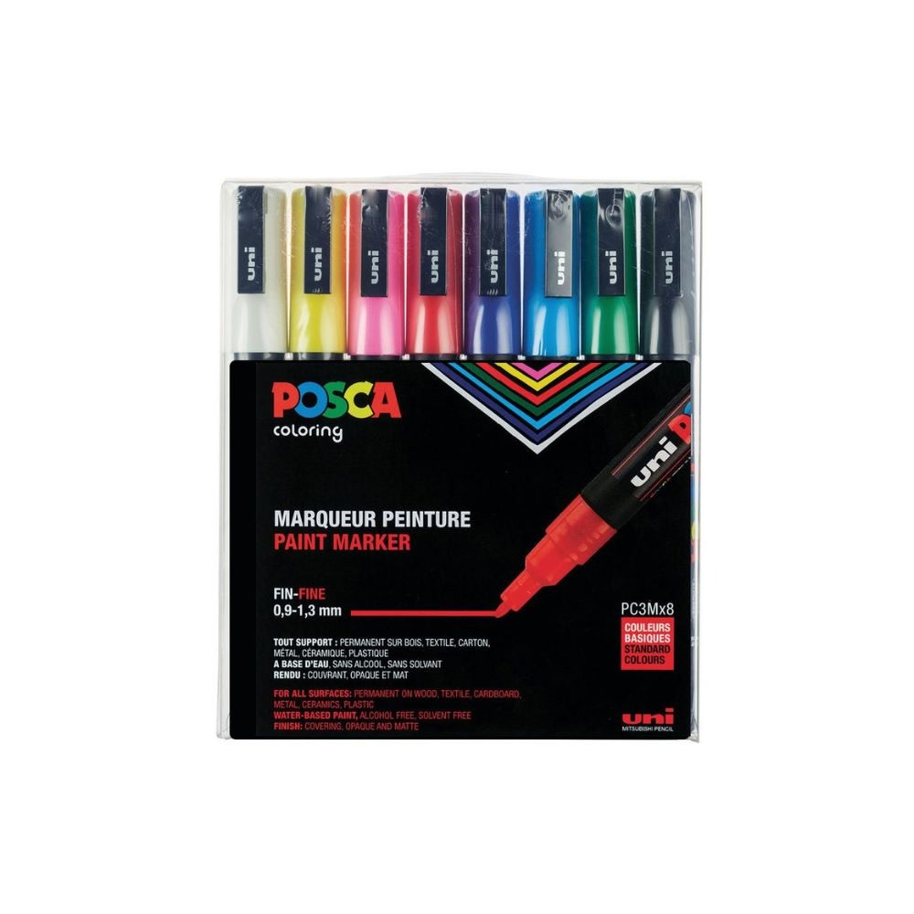 POSCA TUBER - 8 PCS