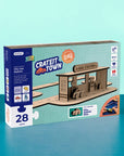 Crateit | Crateit Town | Wooden toys | City gas station